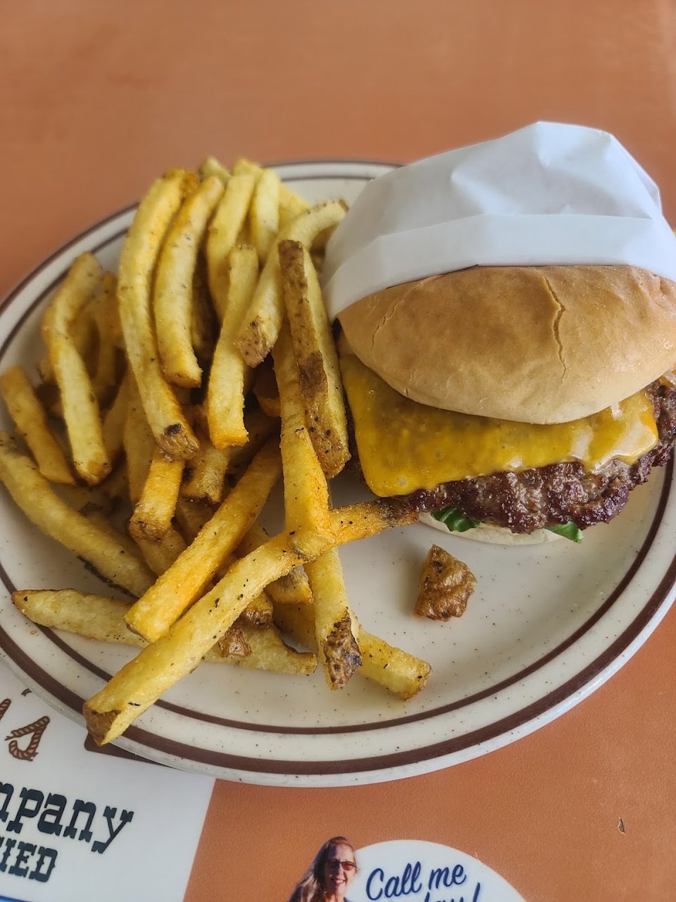 Kid's Cheeseburger and Fries